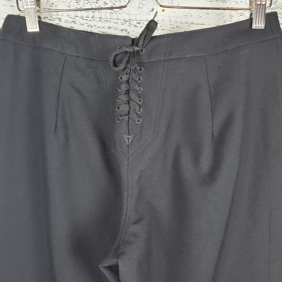 Vintage WWII U.S. Navy "Crackerjack" 13-Button Bell Bottom Sailor Wool Pants - Picture 7 of 9